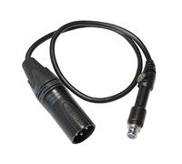 LEWITT LCT40 TS Adapter Cable for LCT 640 TS, 3-pole, mini XLR to 3 Pin XLR Male 0.5 m