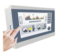LEWLUIRZA 1Pcs 7 Inch HMI with Ethernet FE3370C FE6070C FE6070W FE6070H FE6070WE Human Machine Interface Industrial Display Screen(FE6070W)