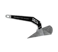Lewmar 14-lb. Galvanized Steel Delta Anchor for Boats 21'-31', 23-3/8"L x 10-3/8"W x 10-1/4"H, Recommended Chain Size 1/4" or 6-7 mm - 2020202223