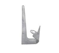 Lewmar Galvanized Claw Anchor 4.4 Lbs./2kg for Boats 17'-21'