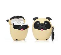 LEWOTE Silicone Case Cover Compatible with Apple Airpods 1&2[Cute Pet Design](Bago)