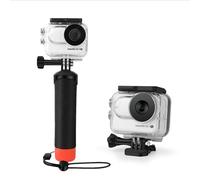 LEWOTE Waterproof Case&Floating Hand Grip Compatible with Insta360 GO 3S, Protective Underwater Dive Housing Shell with Bracket Accessories for Insta360 GO 3S