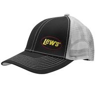 Lews Pike & Predator Fishing Head Wear Range - Black & Grey Mesh Trucker Cap