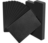 Lewtemi 100 Sheets Comic Book Dividers Tall Boards Dividers Black Comic Box Separators for Short or Long Cartoon Book Storage Boxes Office Supplies, 7 1/4 x 11 1/4 Inches