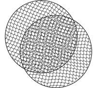 Lewtemi Compatible with Spikeball Game Net Replaceable Net 35 Inches Black Nets Volleyball Nets Compatible with Spikeball Game Most Competitive Tournament (2 Pieces)