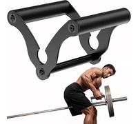 Lewufe Landmine Handle V Bar Row Attachment for 1'' or 2'' Barbell Bar - Landmine Attachments Platform for Weight Training, Fits 2" Olympic Bars Strength Training Bars with Non-Slip Rubber Handle