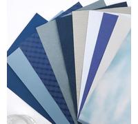 LewuwoPoing 30 sheets Textured art Paper Assorted Set 5.8x8.3 Inch A5 mixed Special Craft Paper for Scrapbooking Junk Journaling Supplies dialy Plan gift Card Embellishments work (Purple)