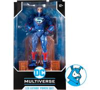 McFarlane DC Multiverse 7 Inch Action Figure - Lex Luthor In Power Suit (Blue Suit with Throne)