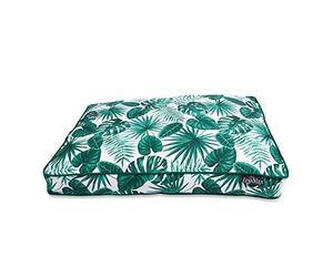 Lex & Max BOXBED LEAVES 120X80 DARKGREEN