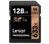 Lexar 128 GB Professional UHS-I SDXC 633x Class 10 Memory Card