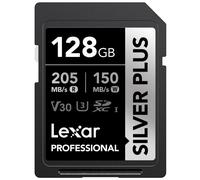 Lexar 128GB SDXC Silver Plus UHS-1 V30