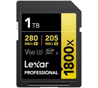 Lexar 1TB Pro Gold Series UHS-II V60 SD Memory Card
