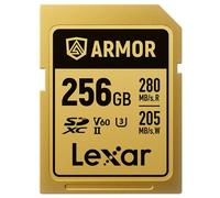 LEXAR Pro Gold Series Armor UHS-II 256GB IP68 R280/W205 SDXC Card