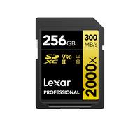 Lexar 256GB Card SDXC Professional 2000X UHS-II U3 V90