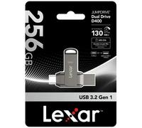 Lexar 256GB JumpDrive D400 Dual Drive Type A and Type C, USB3.2, UK Seller