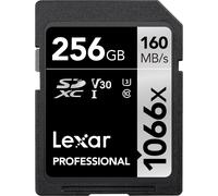 Lexar 256GB Professional 1066x UHS-I SDXC Memory Card (SILVER Series)