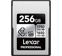 Lexar 256GB Professional CFexpress Type A Silver 4.0 Memory Card, for Photographers, Videographers, Up to max 1750/1650 MB/s, 8K Video (LCAEXS4256G-RNENU)