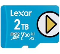 Lexar 2TB Play Blue Micro SD Card, UHS-I, C10, U3, V30, A2, 4K, Up to 160MB/s microSDXC Memory Card, Expanded Storage for Nintendo Switch, Gaming Devices, Smartphones, Tablets (LMSPLBL002T-BNNNU)