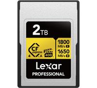 Lexar 2TB Pro (1800MB/Sec) CFexpress Type A 4.0 Gold Series Memory Card