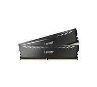 Lexar 32GB (2x16GB) THOR DDR4 RAM 3200MT/s CL16 1.35V Desktop Memory with Heatsink AMD Ryzen & Intel XMP 2.0 Black (LD4U16G32C16LG-RUD)