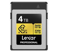 Lexar 4TB Professional Gold CFexpress 4.0 Type B Memory Card