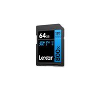 Lexar 64GB 800x (150MB/s) UHS-I V30 PRO Blue Series SDXC Memory Card