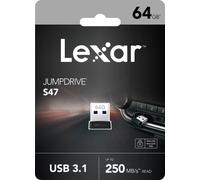 Lexar 64GB JumpDrive S47 Low Profile USB drive, UK Seller