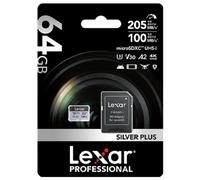 Lexar 64GB Micro SD Class 10 U3 Card V30 4K 205MB/s For GoPro Hero 13 12 11 10