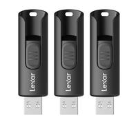 Lexar A30E 64GB 3 pack Flash Drive USB 3.2 Up to 100MB/s Read, USB Drive for Storage Expansion and Backup, Memory Stick for PC and Mac systems