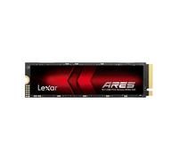Lexar ARES 1TB SSD, M.2 2280 PCIe Gen4x4 1.4 Internal NVMe SSD, Up to 7,400MB/s Read & 6,500MB/s Write, Internal Solid State Drive for PS5, PC, Lapto