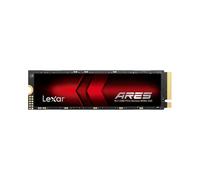 Lexar ARES 512GB SSD, M.2 2280 PCIe Gen4x4 1.4 Internal NVMe SSD, Up to 7,200MB/s Read, Internal Solid State Drive for PS5, PC, Laptop, Gamers, Creat