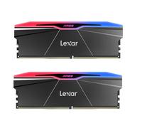 Lexar ARES Gen2 RGB DDR5 RAM 32GB Kit (2 x 16GB) 8000MHz, 288-Pin UDIMM Desktop Memory, PC Gaming Computer Memory for Intel XMP 3.0, DRAM Empowered by SK hynix/CL38-48-48-100/1.45V(LD5U16G80C38BR-RGD)