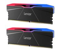 Lexar ARES Gen2 RGB DDR5 RAM 32GB Kit (2x16GB) 6000MHz CL30, 288-Pin UDIMM Desktop Memory, PC Gaming Computer Memory, for Intel XMP 3.0/AMD EXPO/CL30-38-38-76/1.4V(LD5U16G60C30BR-RGD)