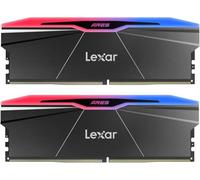 Lexar ARES GEN2 RGB DDR5 RAM 64GB Kit (2x32GB) 6400 MHz, DRAM 288-Pin UDIMM Desktop Memory, Gaming Computer Memory for XMP 3.0, AMD EXPO, CL32-39-39-89, 1.4V (LD5U32G64C32BR-RGD)