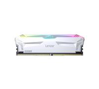 Lexar ARES Gaming 32GB (2 x 16GB) DDR5 6400mhz UDIMM RGB Lighting (w/ Heatsink) White 1.4V