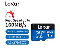 Lexar BLUE 1TB 2TB MicroSDXC TF Card High Speed 160MB/s U3 A2 V30 4K Video Flash Memory Card for Smartphone Nintendo Switch