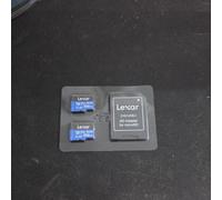 Lexar Blue Micro SD Card 256GB 2 Pack, 160MB/s Read, Class 10, U3, V30, A2