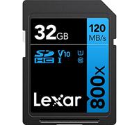 Lexar Blue Series SDHC Memory Card, UHS-I U1 Class 10, 32 GB