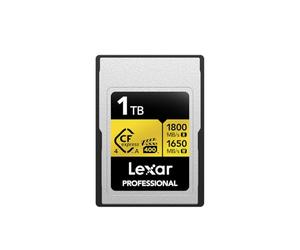 LEXAR Carte CFexpress PRO Type A Gold 4.0 Series 1TB R1800/W1650MB/s - VPG400