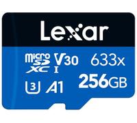 Lexar CARTE MICROSDXC 633X AVEC ADAPT.SD 256GO