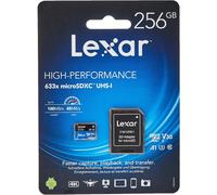 Lexar CARTE MICROSDXC 633X AVEC ADAPT.SD 256GO
