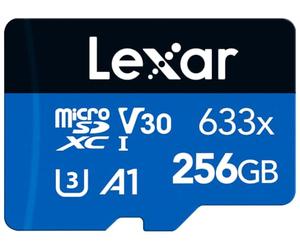 Lexar CARTE MICROSDXC 633X AVEC ADAPT.SD 256GO