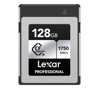Lexar CFexpress Professional 128GB, Type B, 1000MB/s, 4k video recorder, Silver Series, Grey