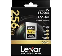 Lexar CFexpress PRO Type A Gold 4.0 Series 256GB R1800/W1650MB/s - VPG400