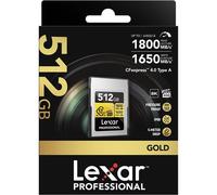 Lexar CFexpress PRO Type A Gold 4.0 Series 512GB R1800/W1650MB/s - VPG400