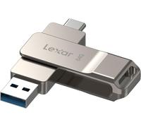 Lexar D40E 64GB Dual USB 3.2 Gen 1 Type-C Jump Drive, USB-C Flash Metal Housing