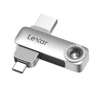 Lexar D50E 512GB Solid State Dual Drive, USB Flash Drive Up to 400MB/s Read, 400MB/s Write High-Performance, USB-C & USB-A Port, Metal Housing Swivel Design, Compatible with iPhone 17, Android, PC