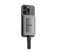 Lexar ES4 Portable SSD with Magnetic Set 2TB, External SSD USB 3.2 Gen 2 up to 1050MB/s Read and 1000MB/s Write Compatible with iPhone 15/16, PC & Mac, Type-C Laptops, Tablets, PS5, PS4