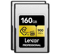Lexar Gold Series Professional 160GB CFexpress Type-A Memory Card, 2-Pack