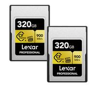 Lexar Gold Series Professional 320GB CFexpress Type-A Memory Card, 2-Pack
